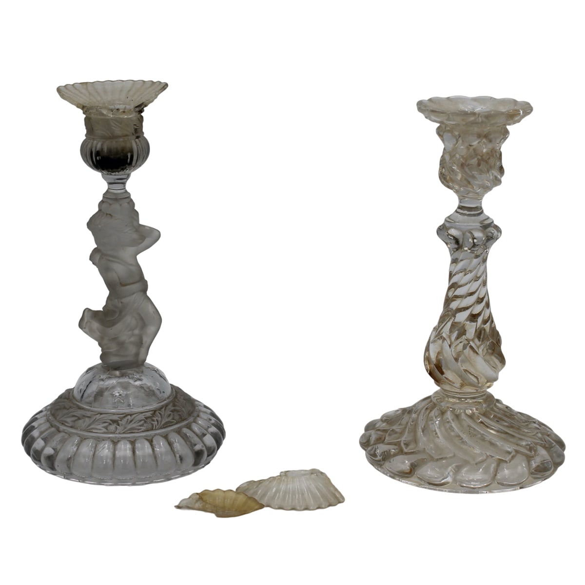 Due portacandele - Two candle holders