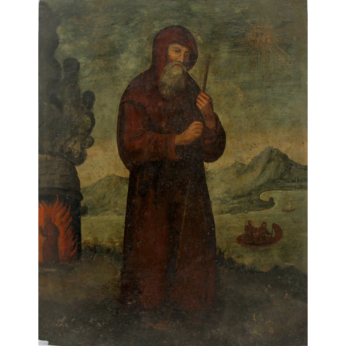 Scuola siciliana del secolo XVIII "San Francesco Di Paola"