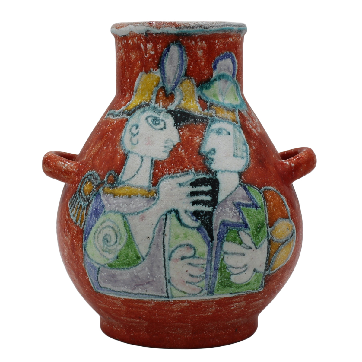 Vaso a due manici De Simone