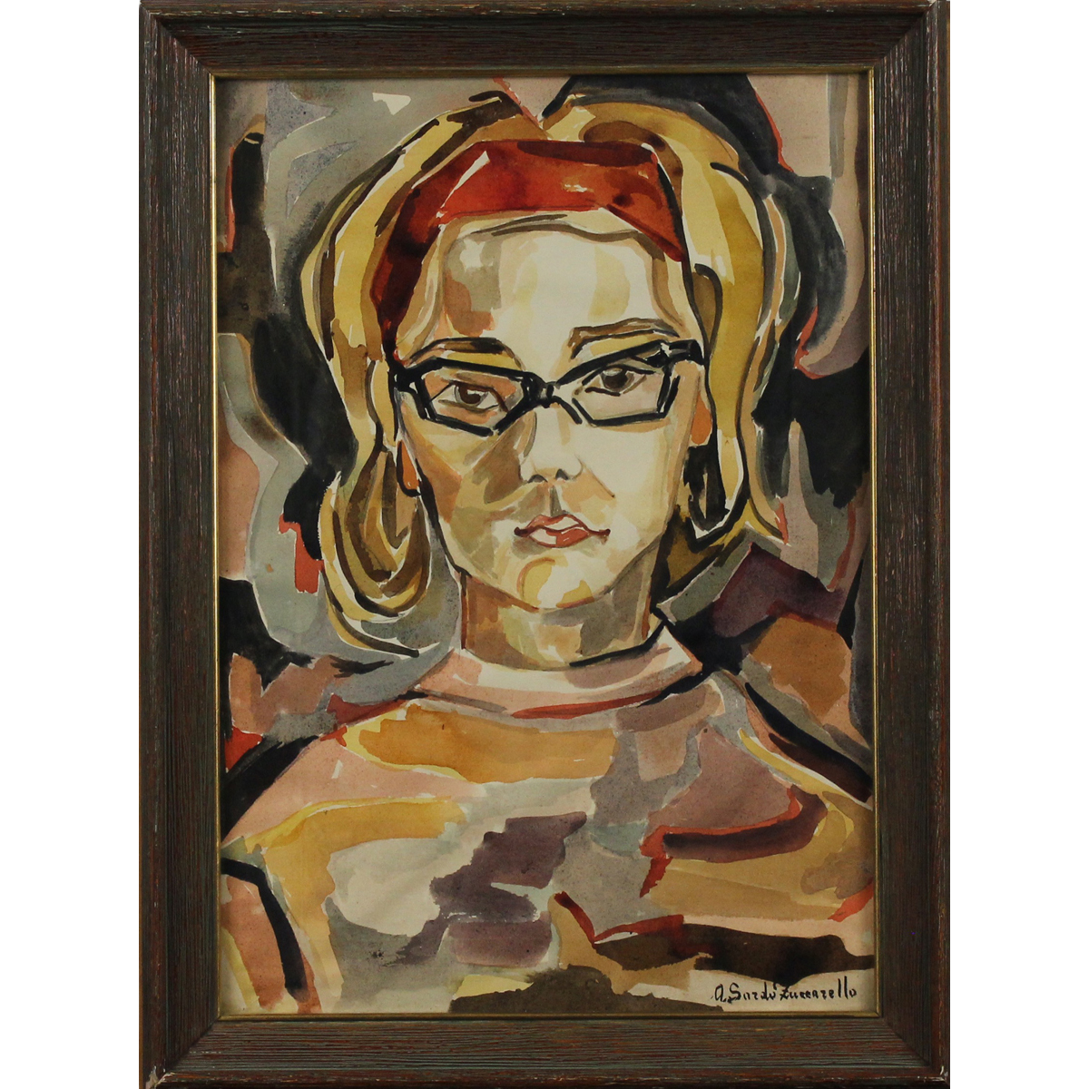Angela Zuccarello Sardo (1926) "Volto femminile"