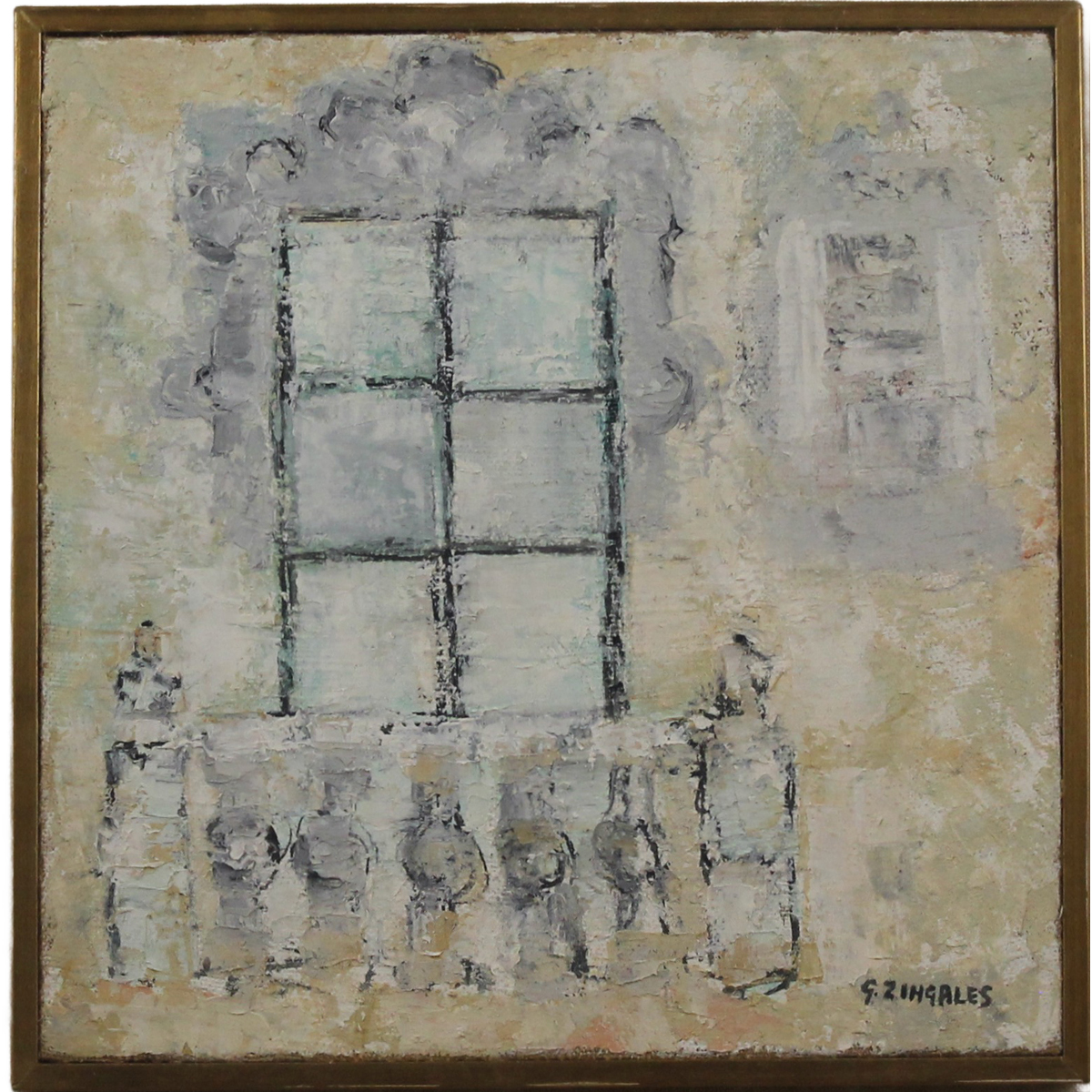 Gaetano Zingales (1935) "Balcone"