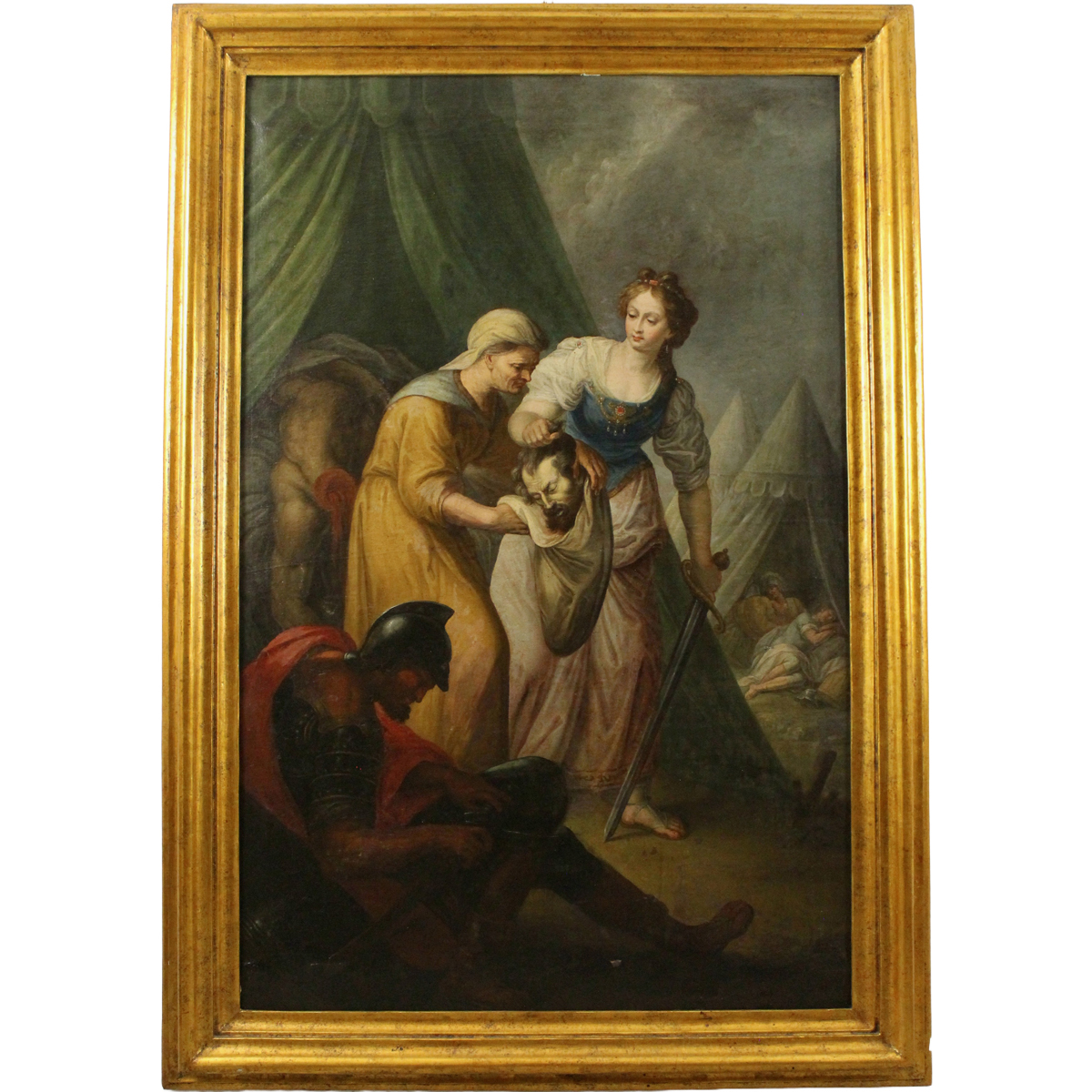 Scuola italiana della fine del secolo XVIII "Giuditta e Oloferne"