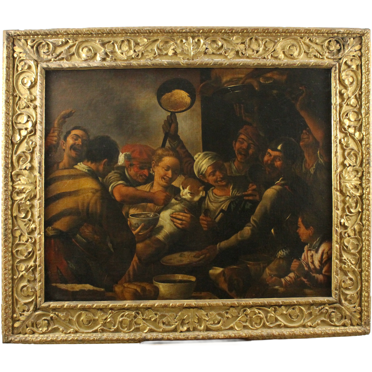 Leandro Bassano (1557/1622) (attr.) "Festa popolare"