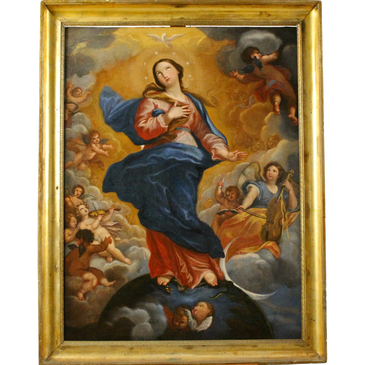 Scuola siciliana del secolo XVIII "Scena sacra" 