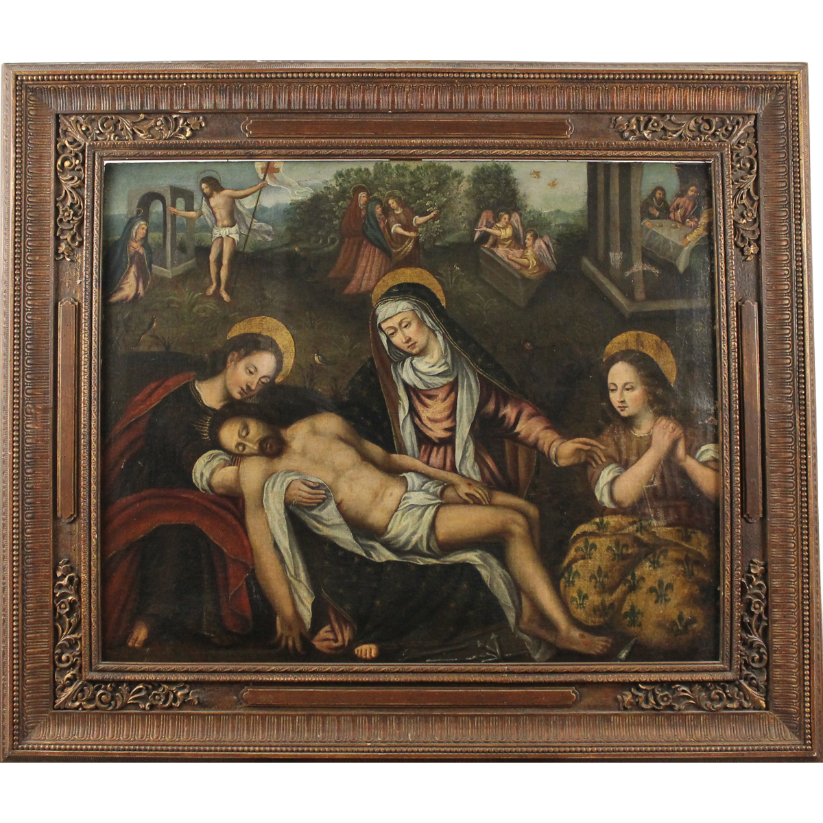 Seguace del Guercino "Deposizione"