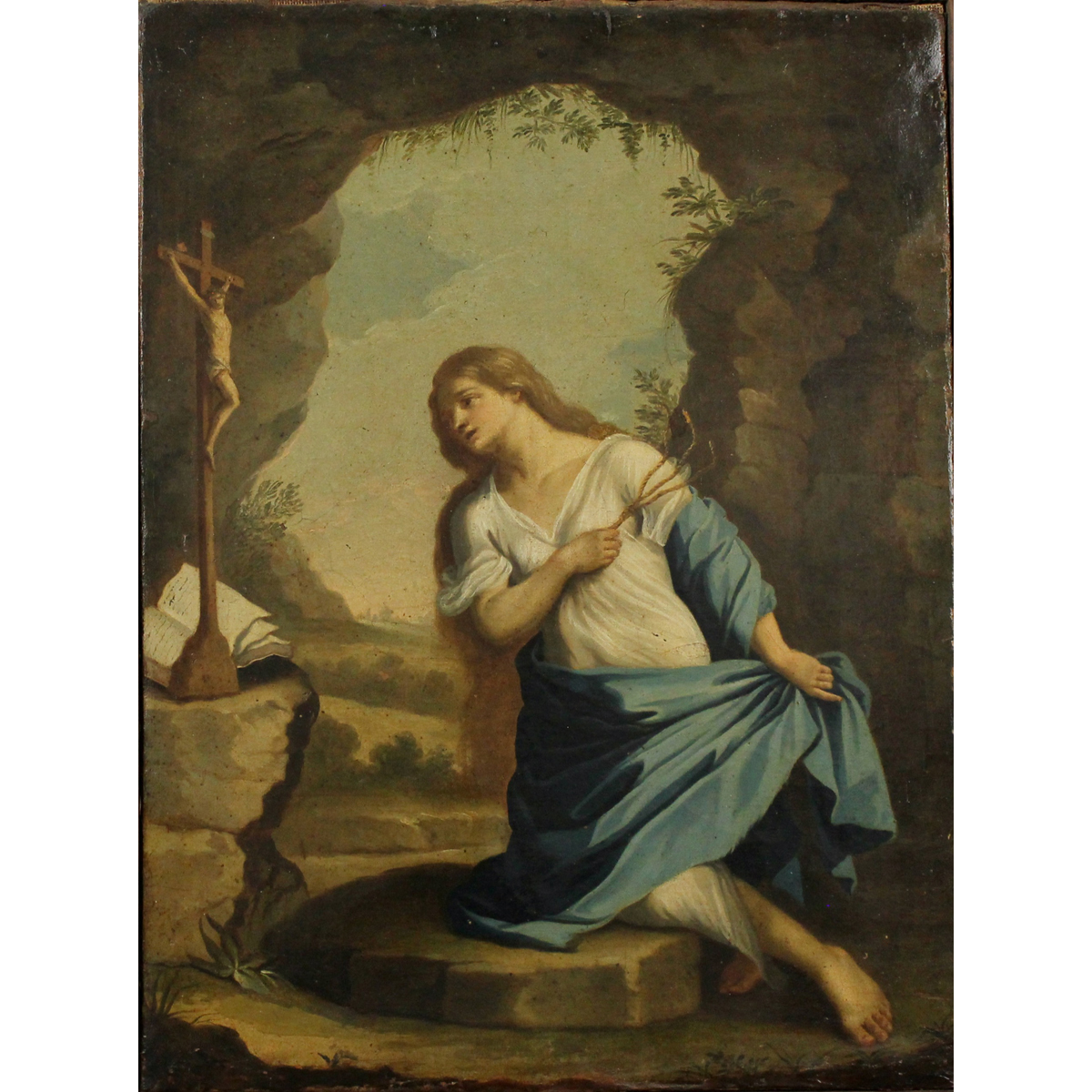 Scuola siciliana del secolo XVIII "La Maddalena penitente"