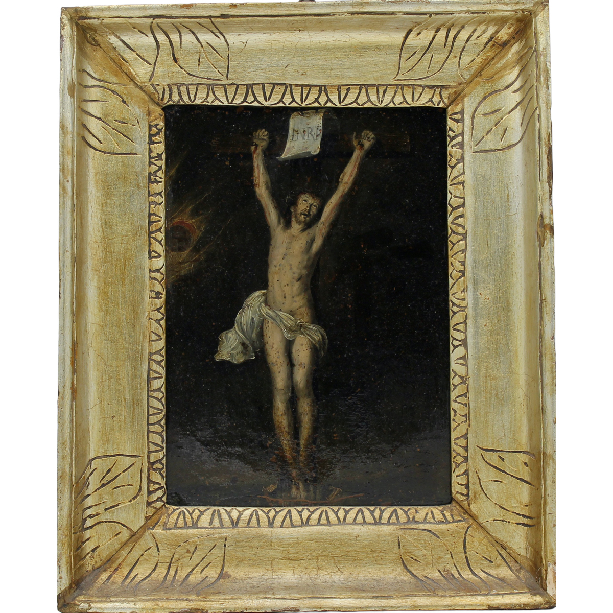 Seguace di Antoon Van Dyck "Cristo in croce"