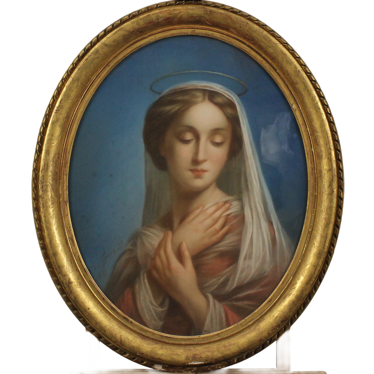 Scuola francese del secolo XIX "La Madonna"