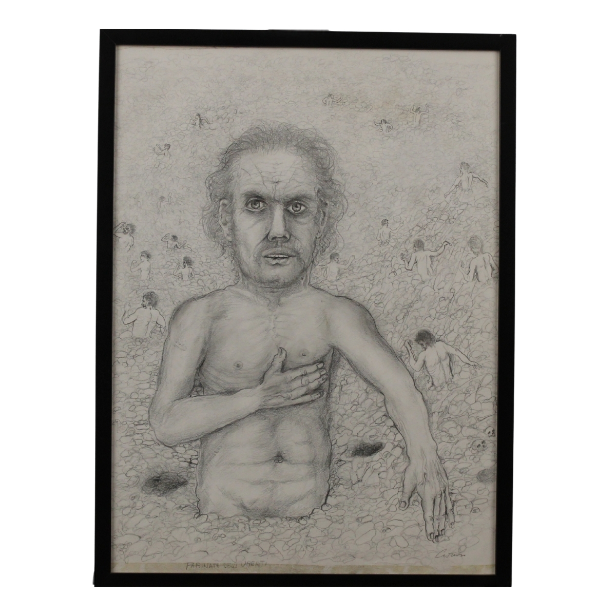 Bruno Caruso (1927/2018) "Farinata degli Uberti"