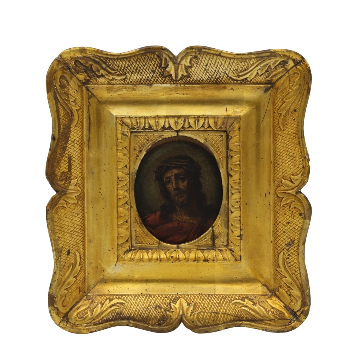 Scuola siciliana degli inzi del secolo XIX "Ecce homo"