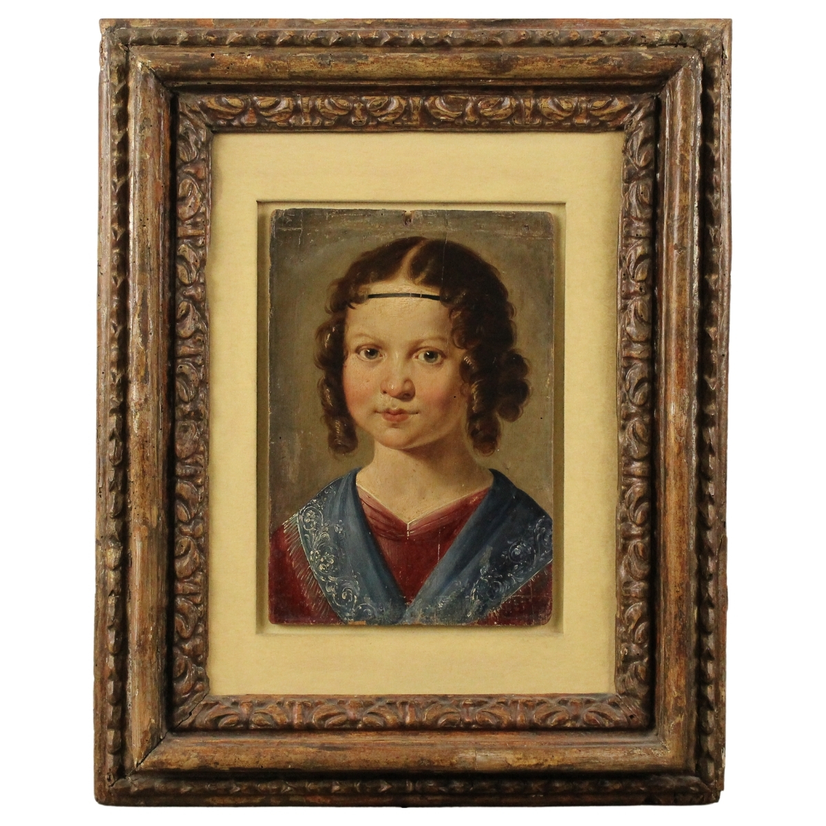 Scuola italiana degli inizi del secolo XIX "Figura di bimba"