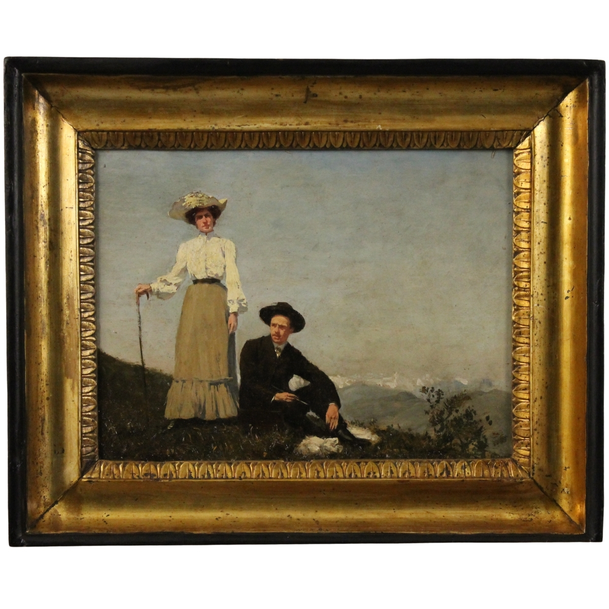 "Tina Withaker con Ettore De Maria Bergler"