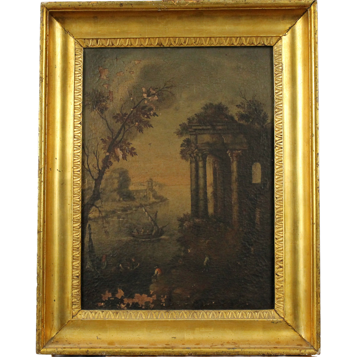 Scuola dell'Italia settentrionale della fine del secolo XVIII "Tempio sul fiume"