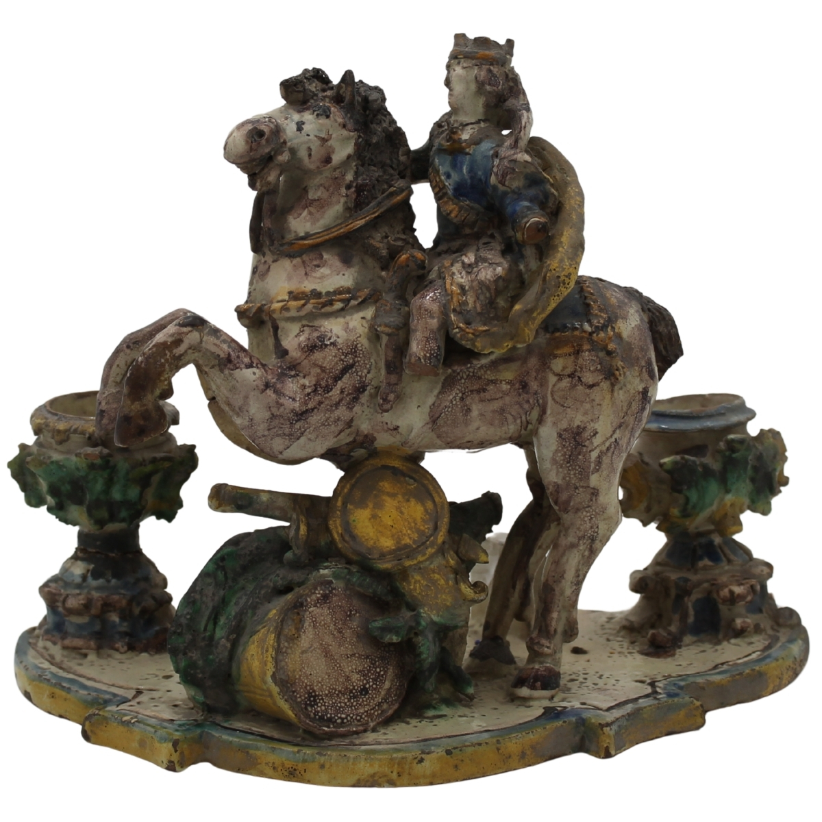 Importante e raro calamaio