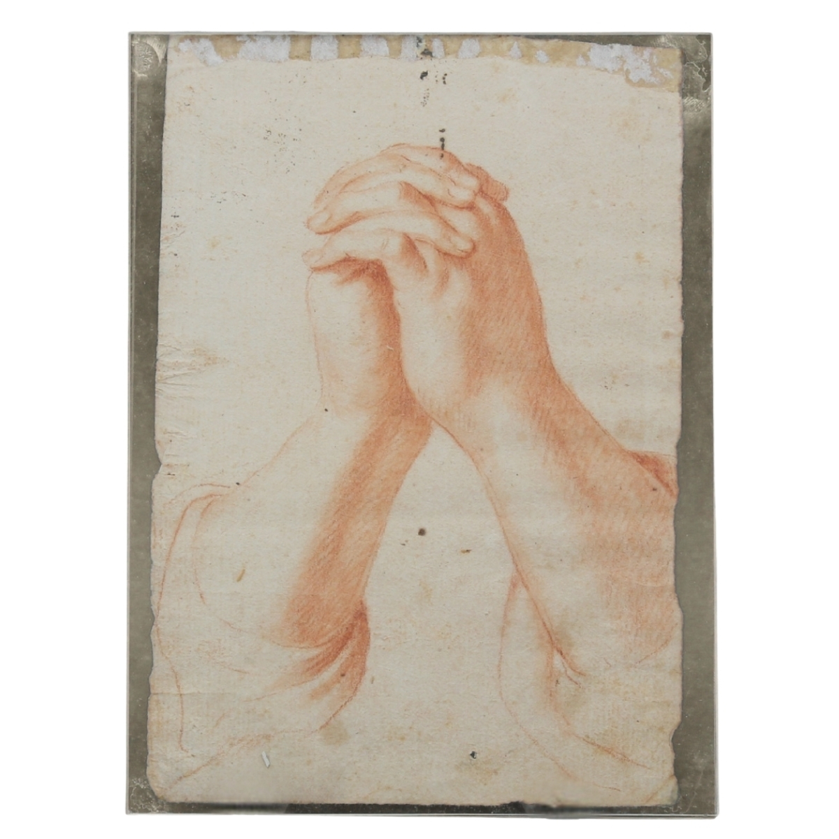 Scuola italiana del secpolo XVII "Studio mani"