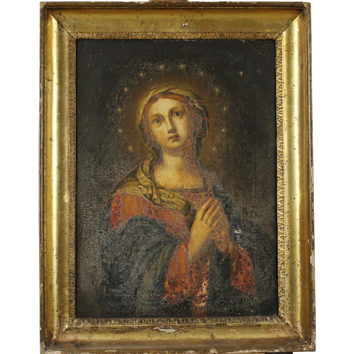 Scuola siciliana della fine del secolo XVIII "La Madonna"
