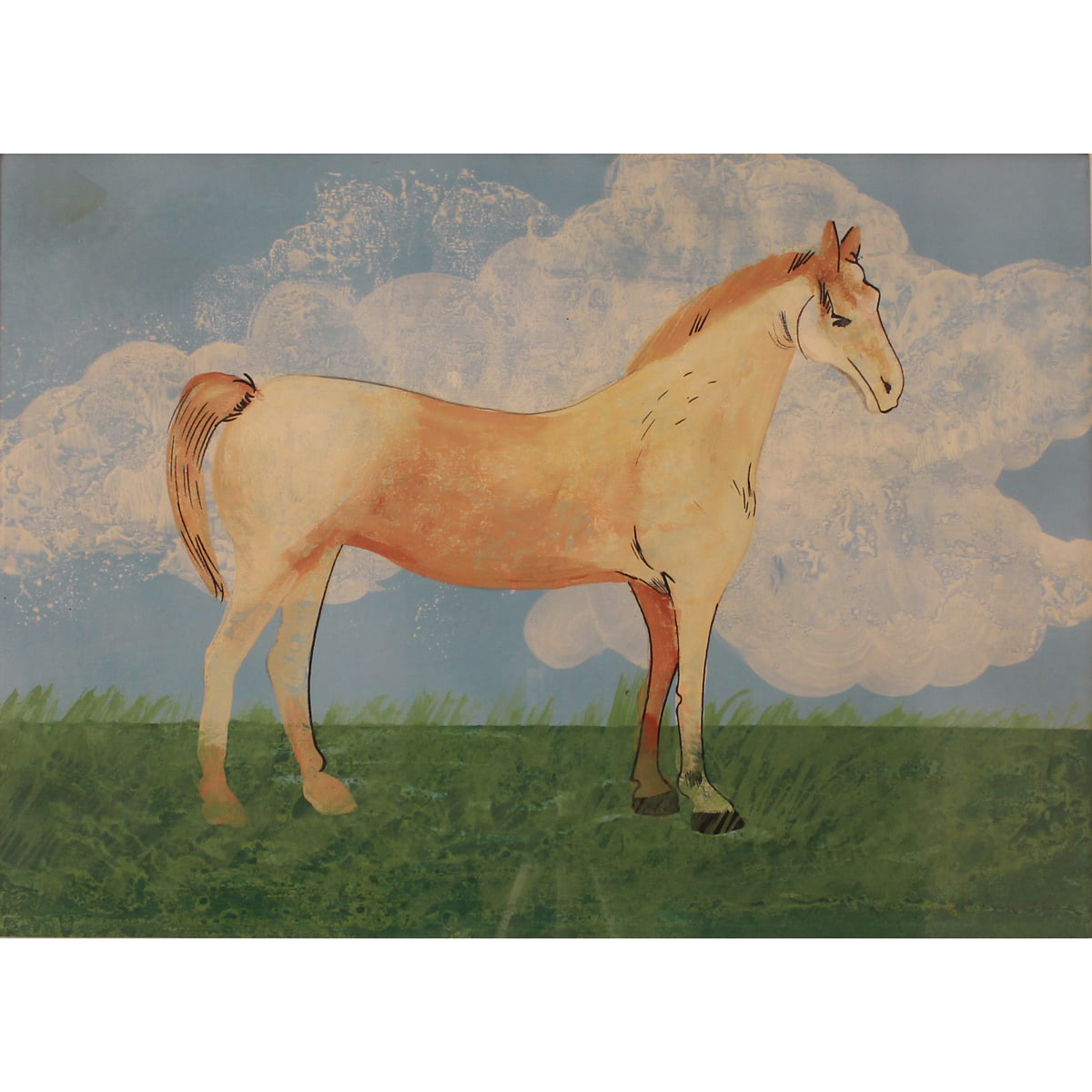 Francesca Di Carpinello (1929/2019) "Cavallino di campagna" - "Country horse"
