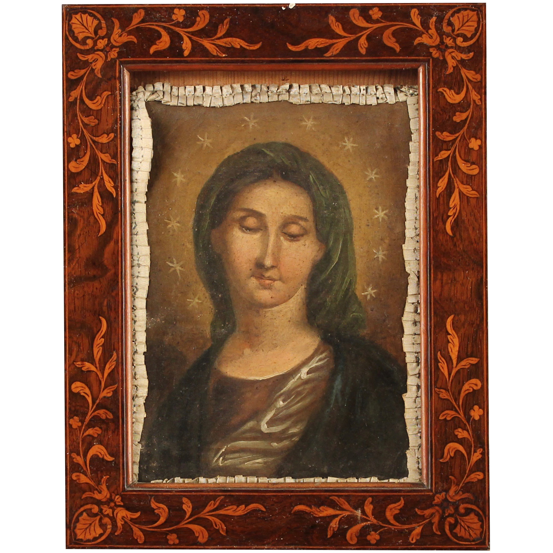 Scuola siciliana degli inizi del secolo XIX "La Madonna" - SICILIAN SCHOOL FROM THE BEGINNING OF THE 19TH CENTURY "La Madonna"