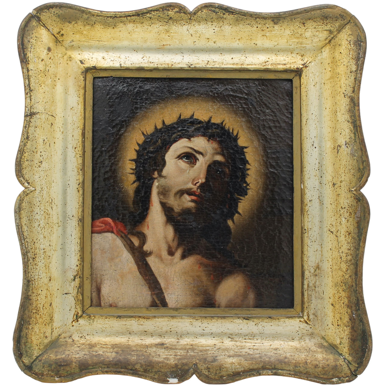 Scuola siciliana del secolo XVIII "Figura di Cristo" - Sicilian school of the eighteenth century "Figure of Christ"