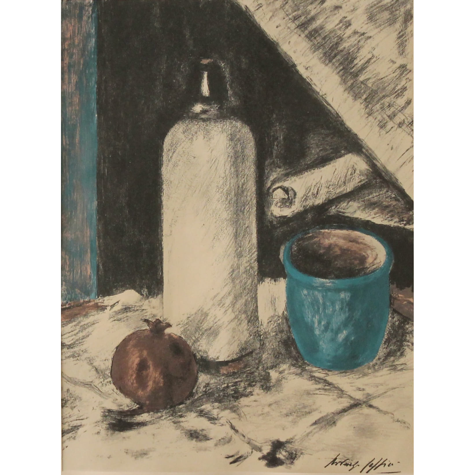 Ardengo Soffici (1879/1964) "Natura morta" - "Still life"
