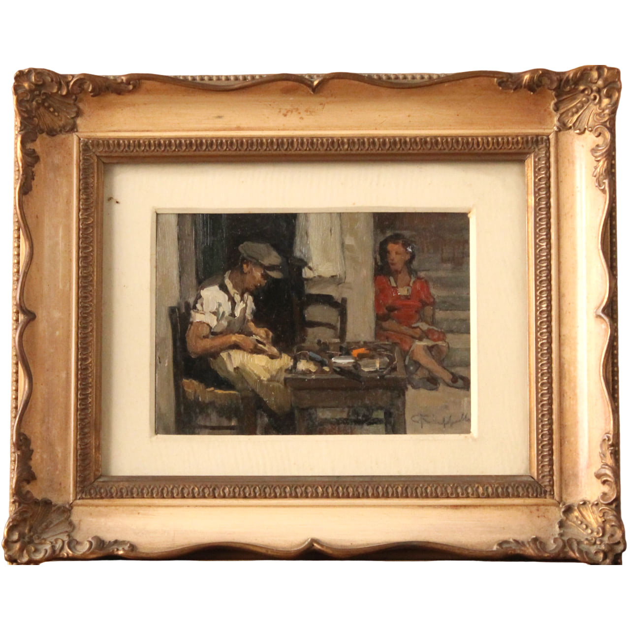 Cafiero Filippelli (1889/1973) "Ciabattino" - "Cobbler"