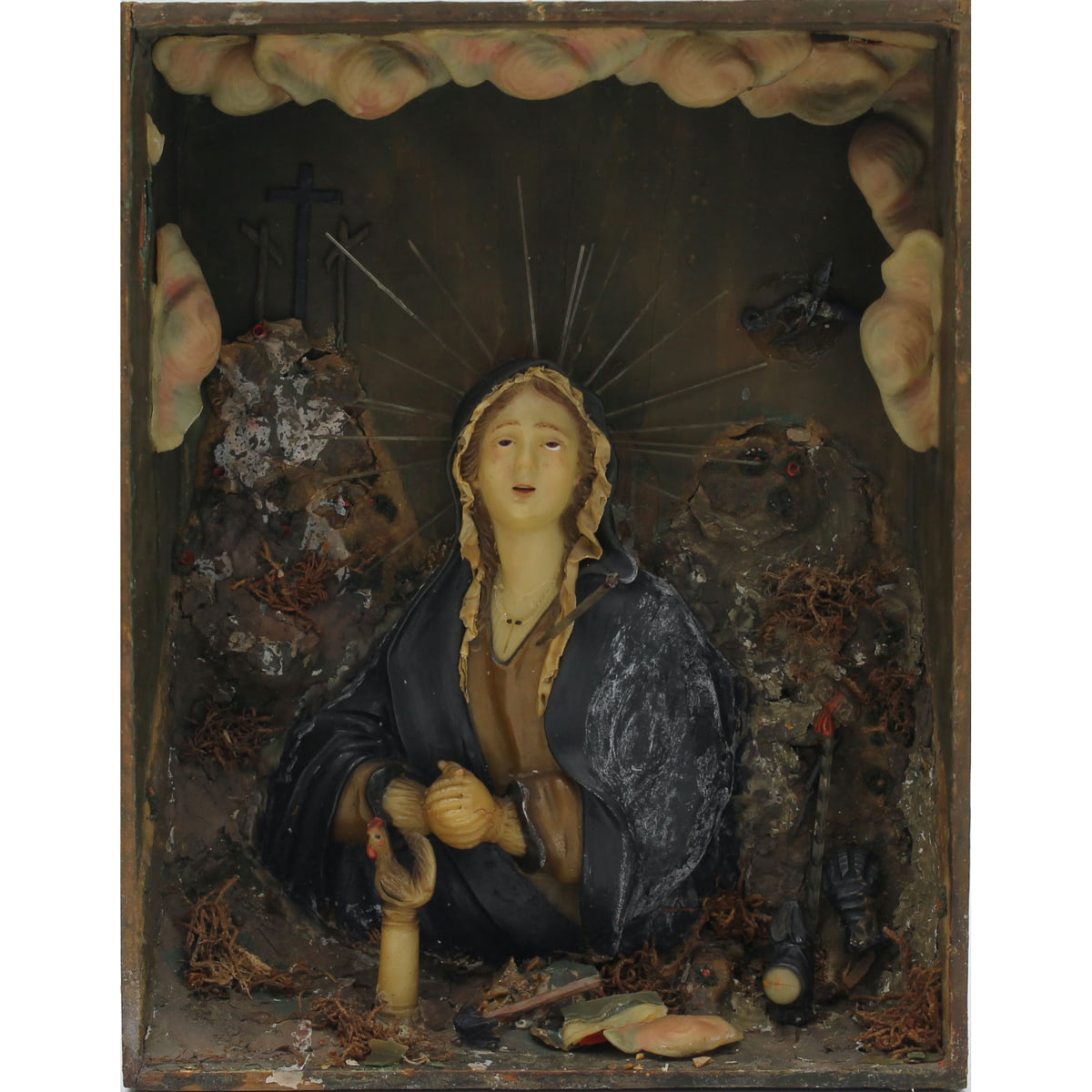 Anna Fortino (attr.) (1673/1749) "La Madonna addolorata"
