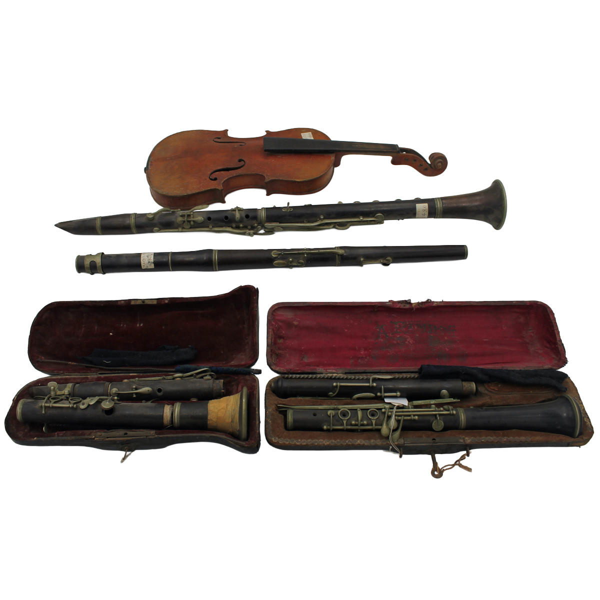 Lotto di strumenti musicali