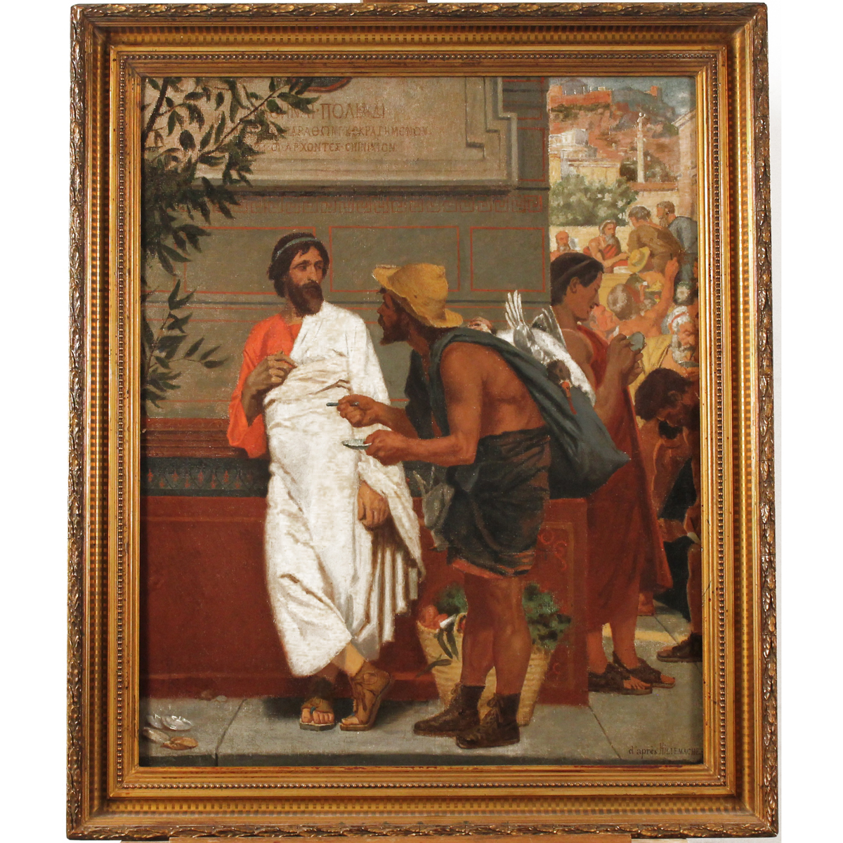 Copia da Hillemacher "Scena classica"