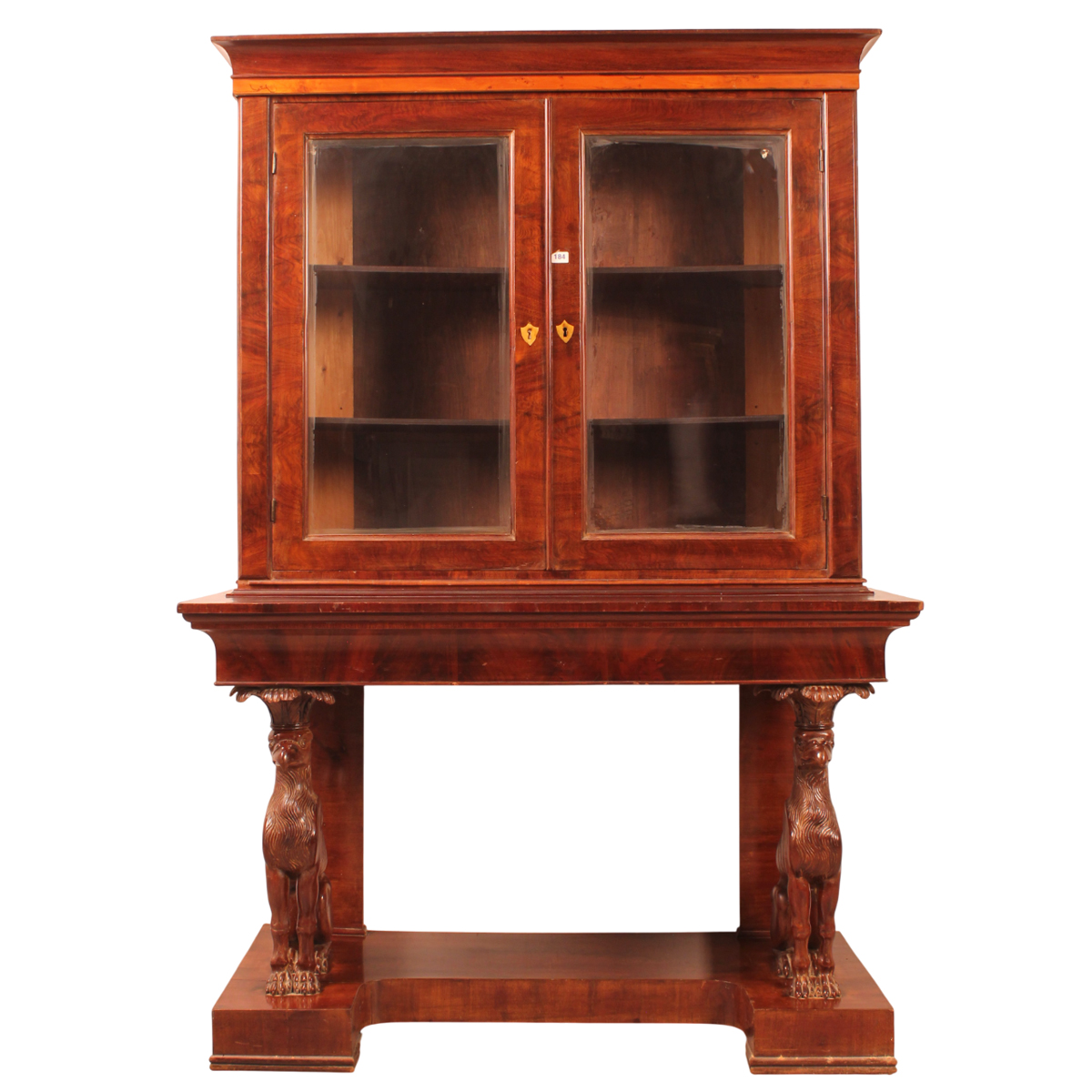 Vetrina a doppio corpo