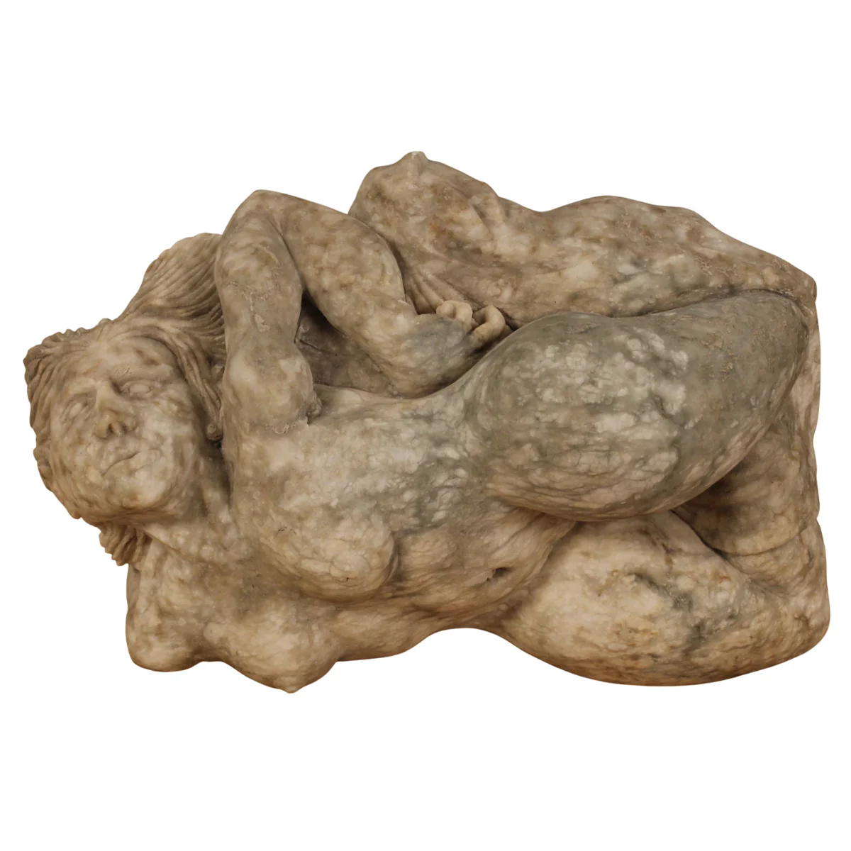 Scultore francese del secolo XIX "Nudo di donna"