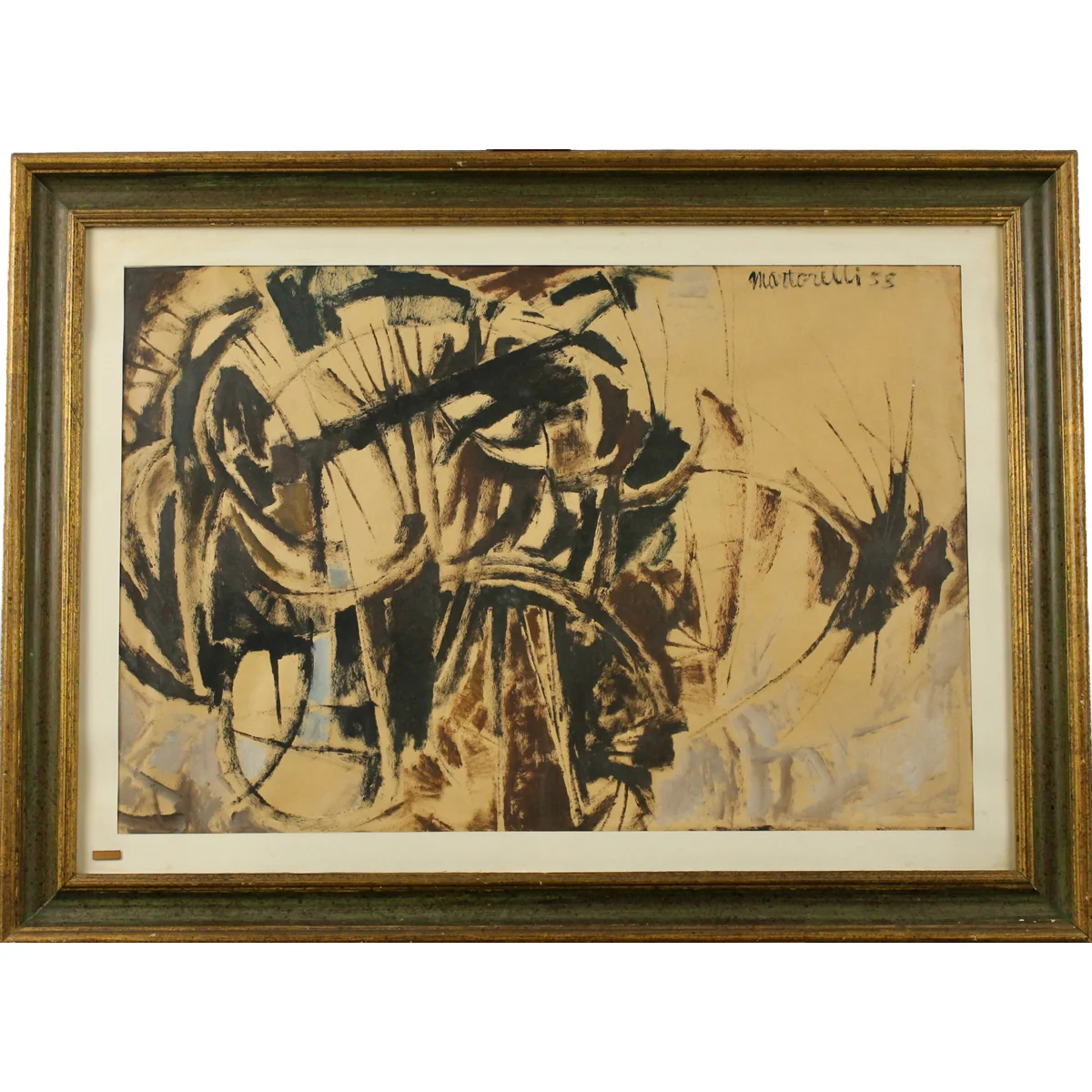 Gigi Martorelli (1936/2015) "Astratto"