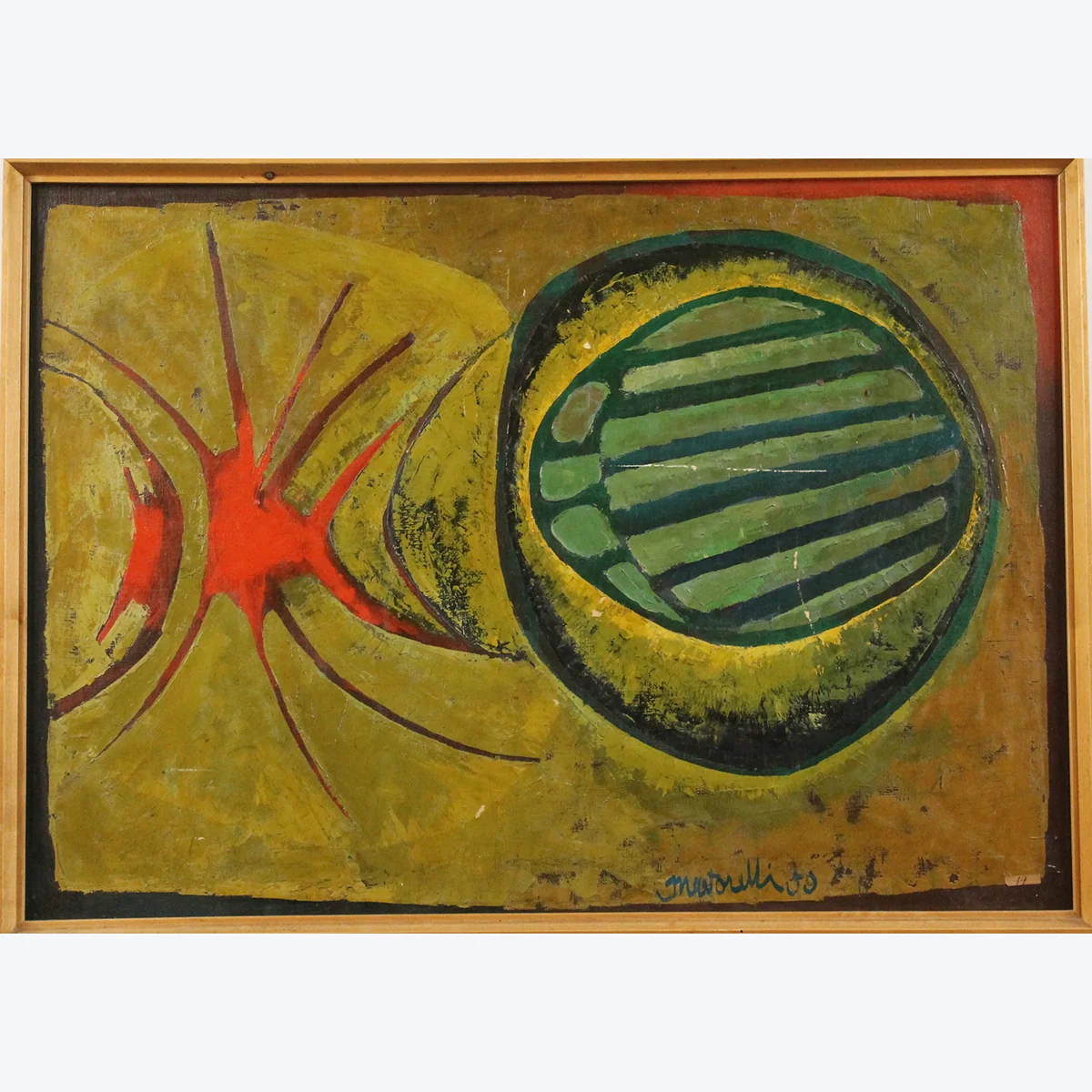 Gigi Martorelli (1936/2015) "Astratto"