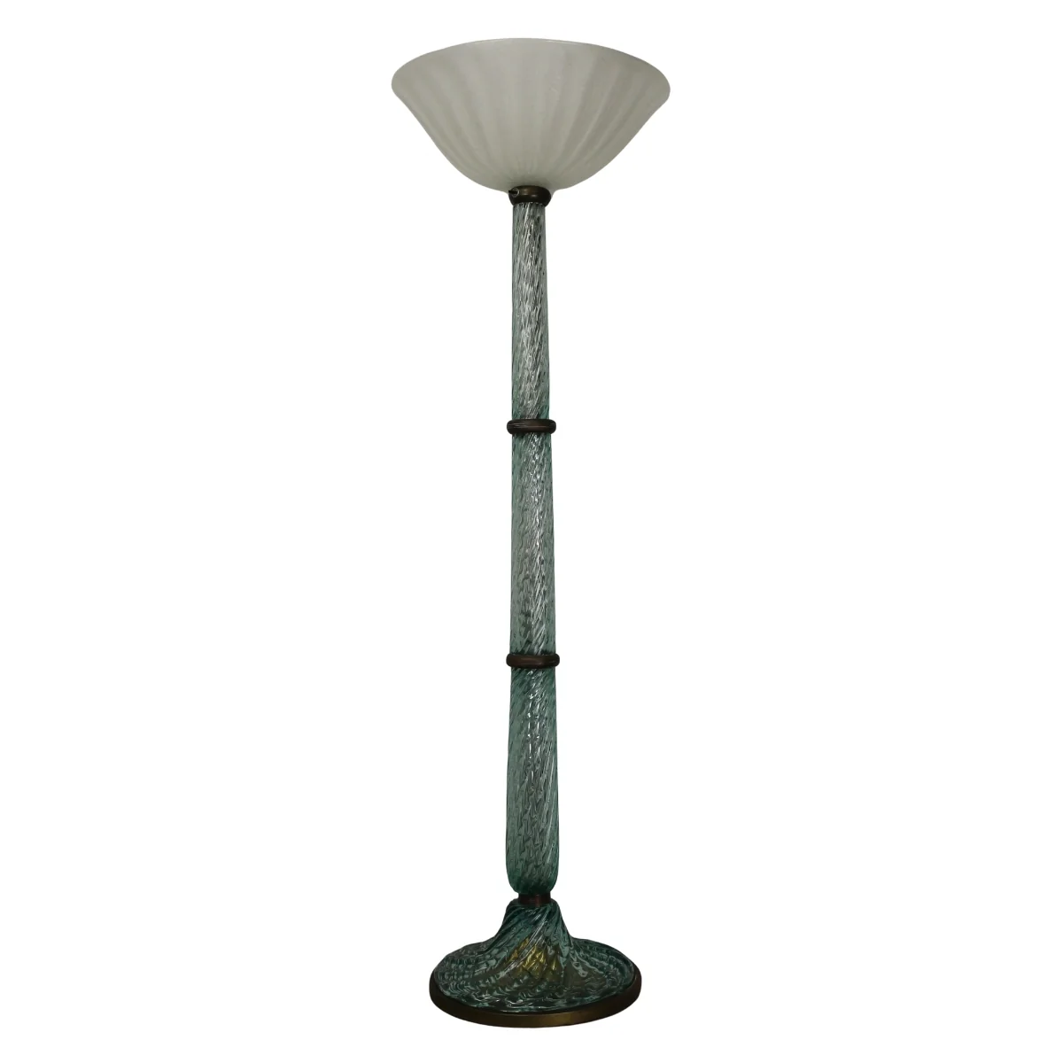 Carlo Scarpa (1906/1978)  (attr.) "Lampada da terra"