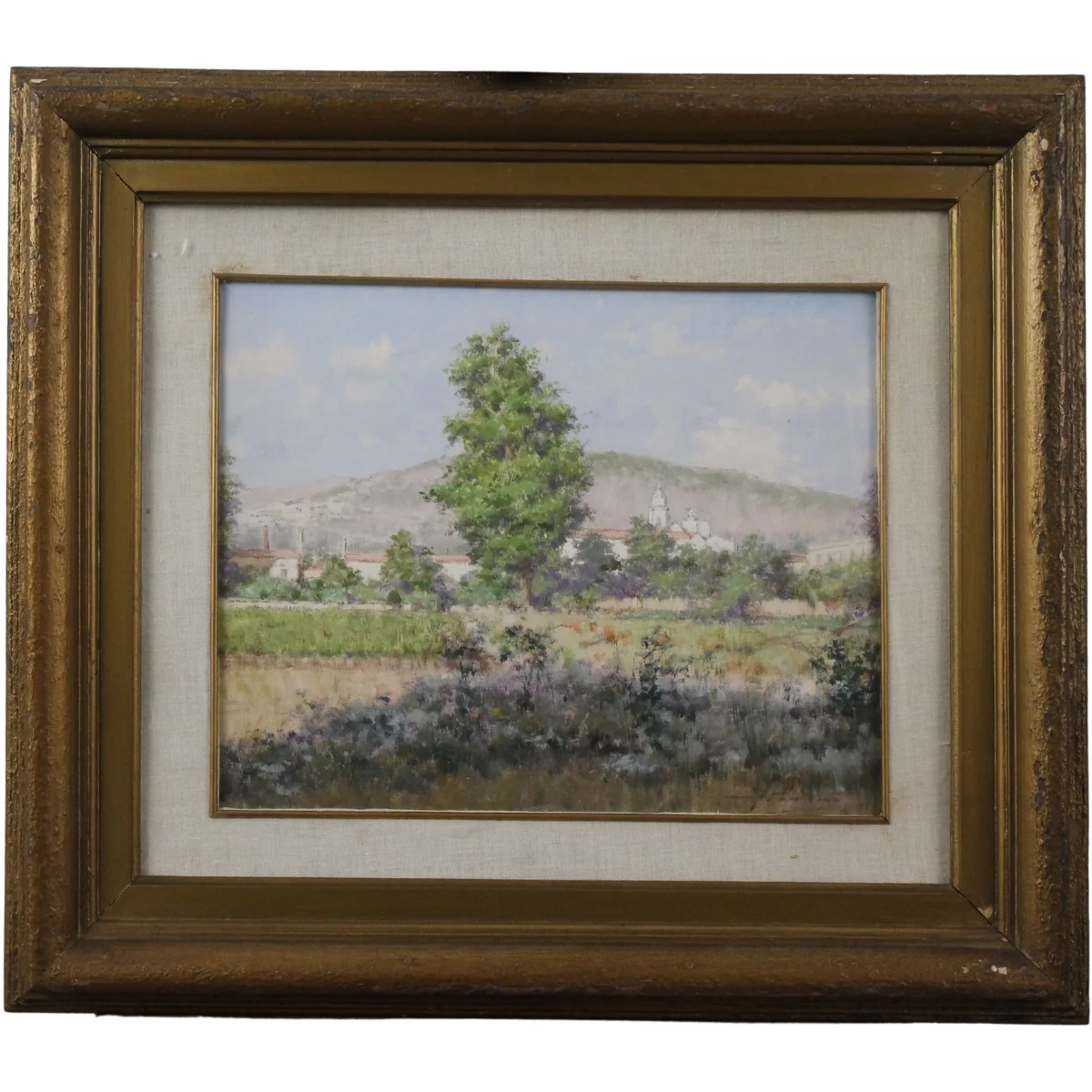 Antonio Cutino (1905/1984) "Scorcio di Palermo"
