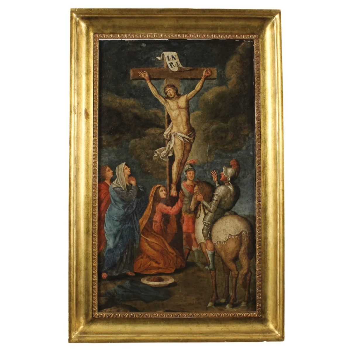 Scuola fiamminga del secolo XVIII "Crocifissione"