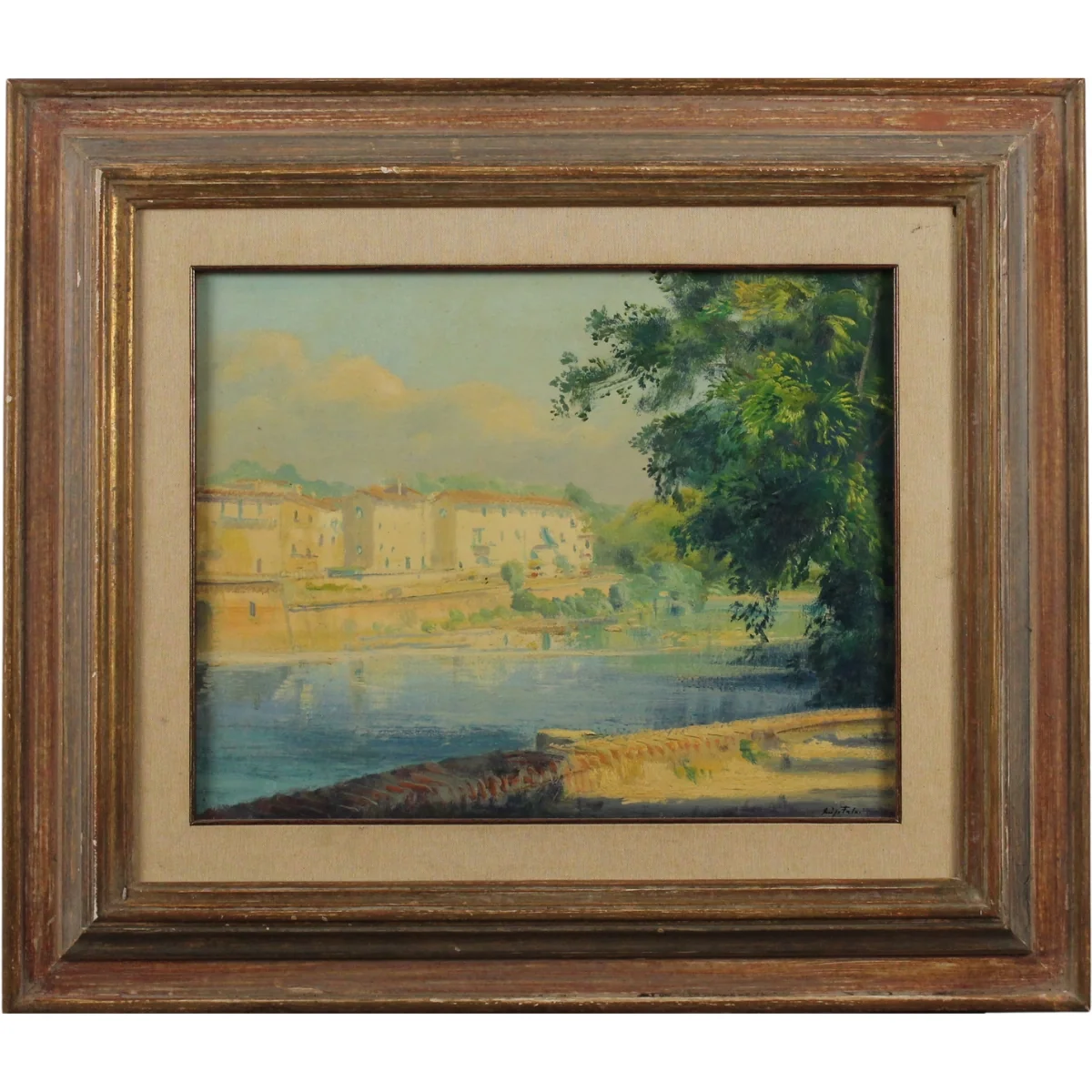 Luigi Falai (1941) "Lungarno"