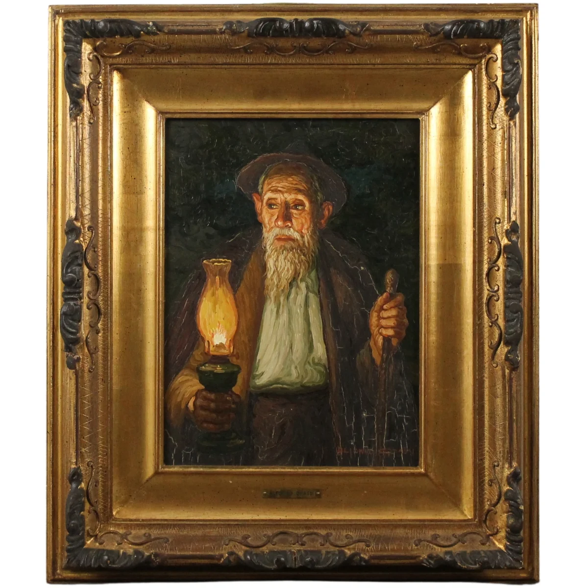 Alfonso Grassi (1918/2002) "Nel buio"