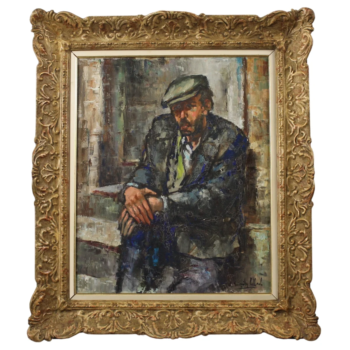 "Uomo con cappello"