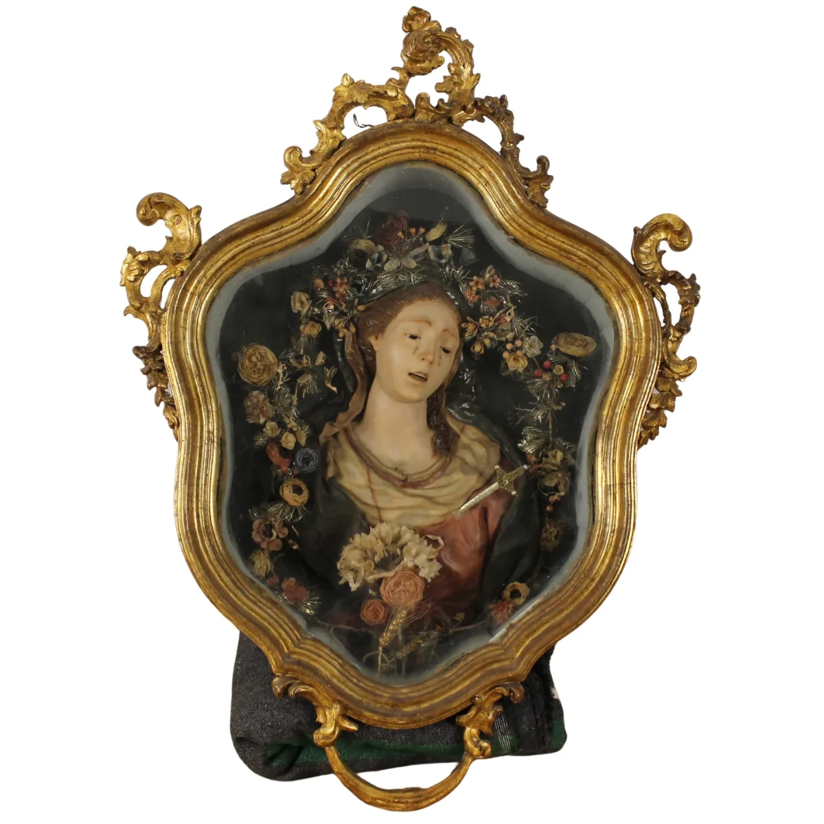 Scultore siciliano del secolo XVIII "Madonna addolorata"