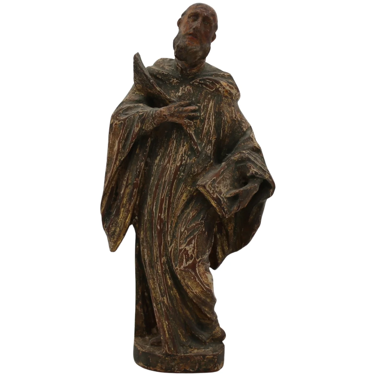 Scultore siciliano del secolo XVIII "Figura di santo"