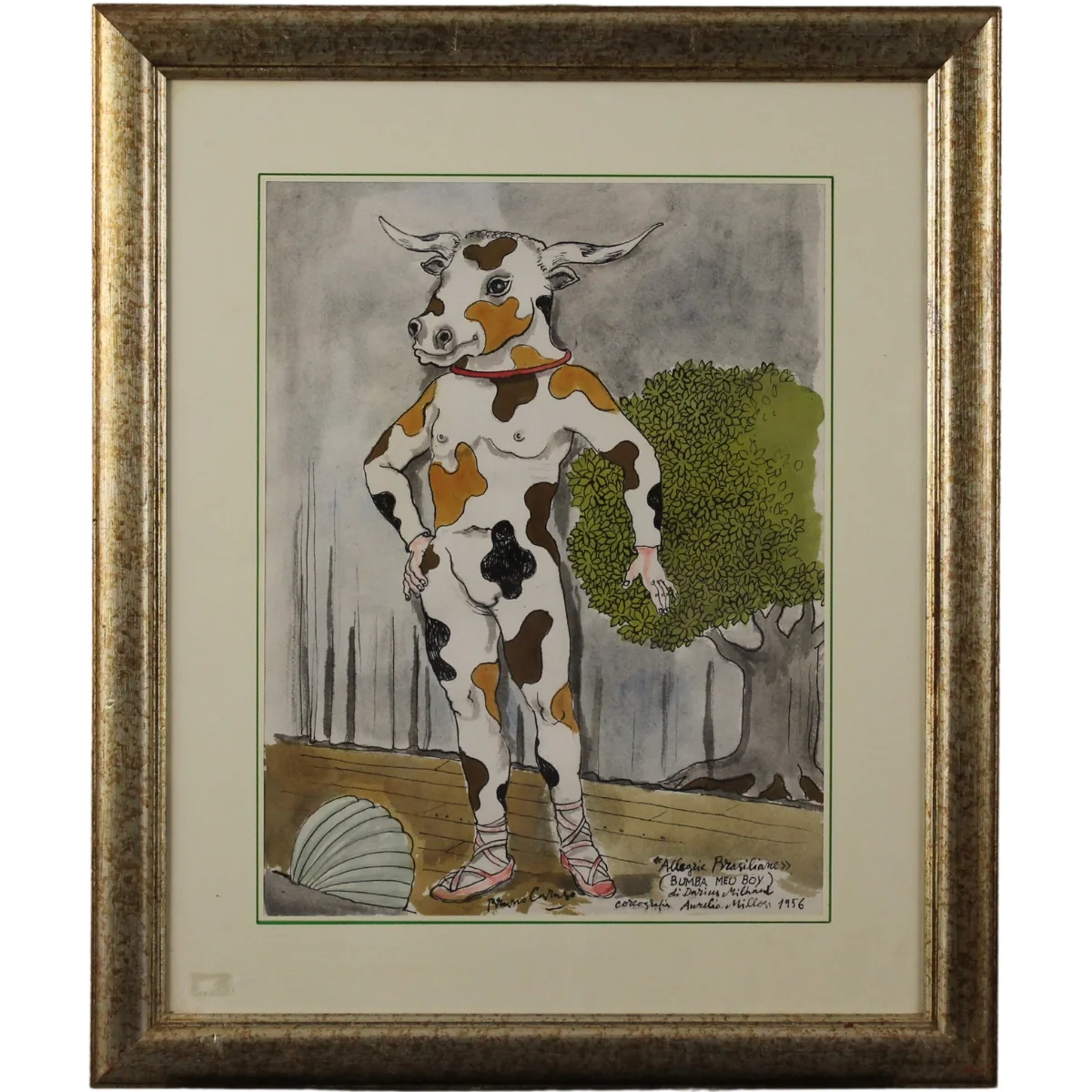 Bruno Caruso (1927/2018) "Allegorie brasiliane"