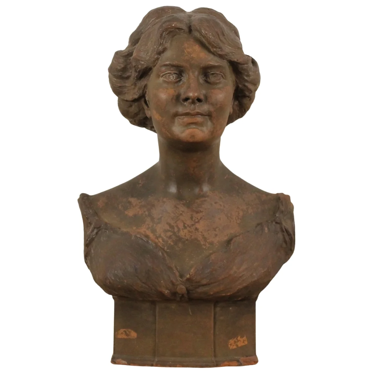Scultore del secolo XX "Busto di gentildonna"