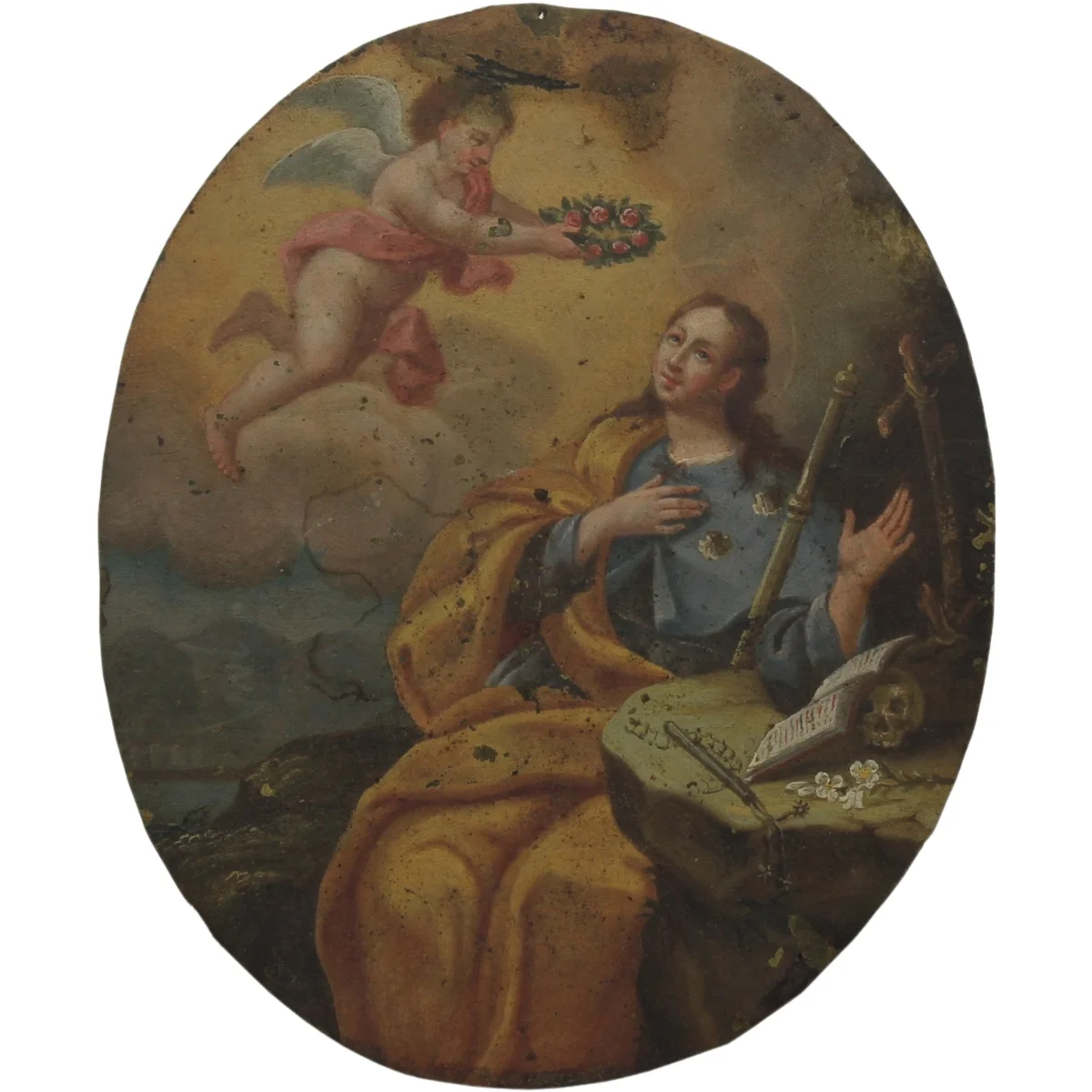 Scuola siciliana del secolo XVIII "Santa Rosalia"