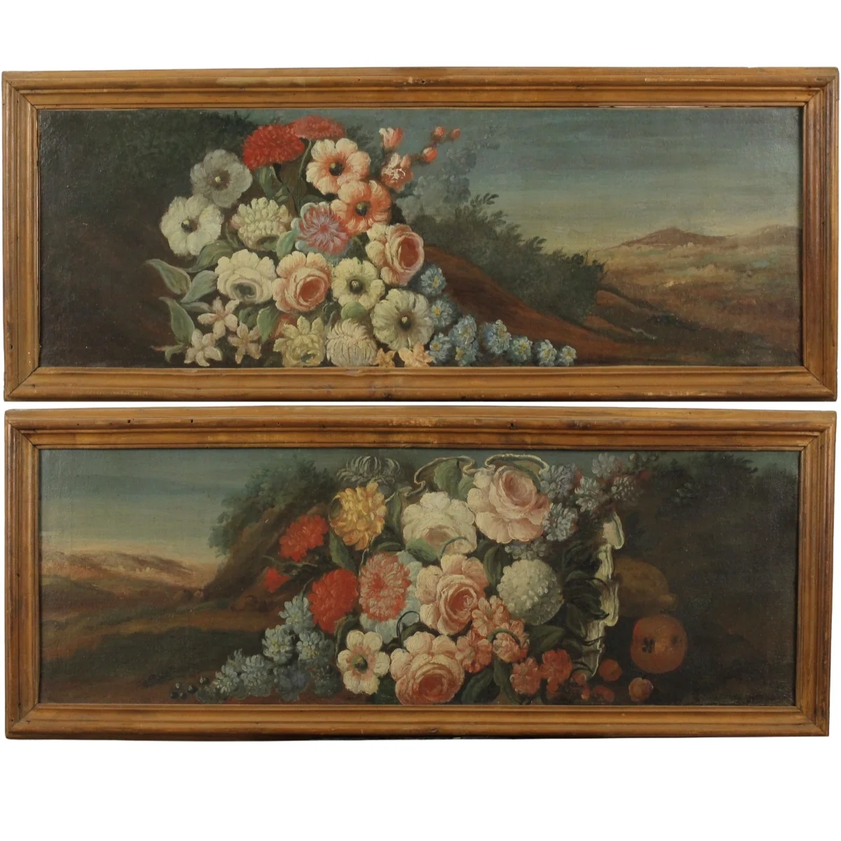 Scuola siciliana del secolo XIX "Nature morte"