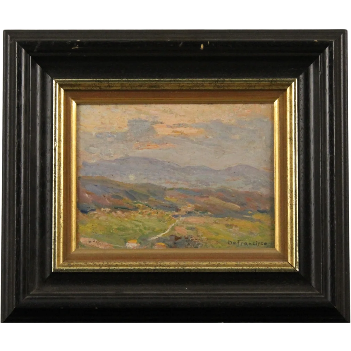 Pietro De Francisco (1873/1969) "Piccolo paesaggio"