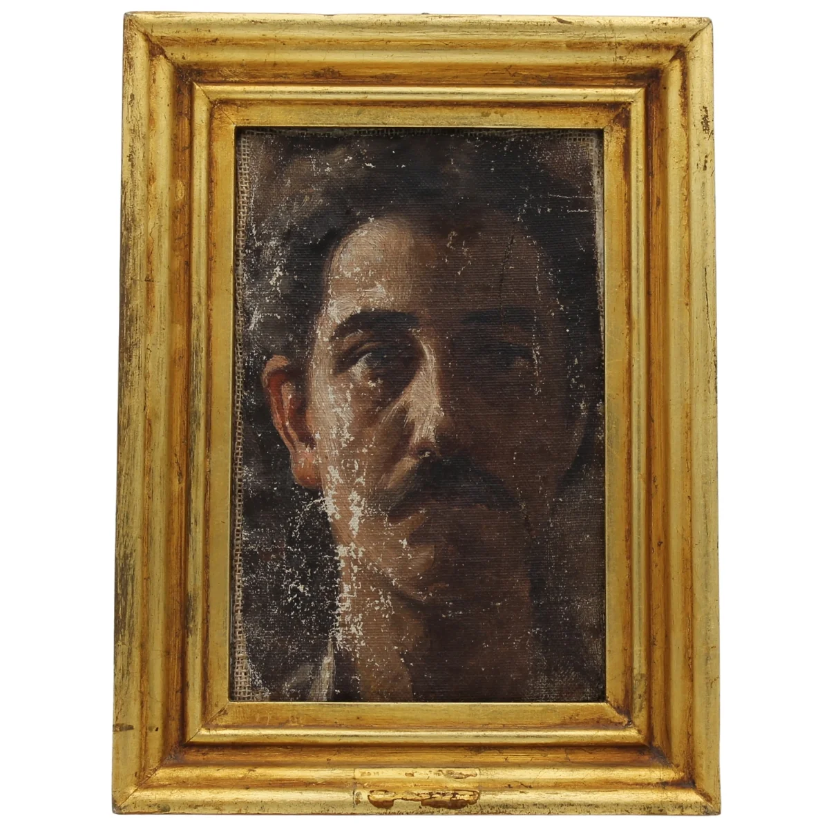 Gaetano Esposito (1858/1911) (attr.) "Autoritratto"