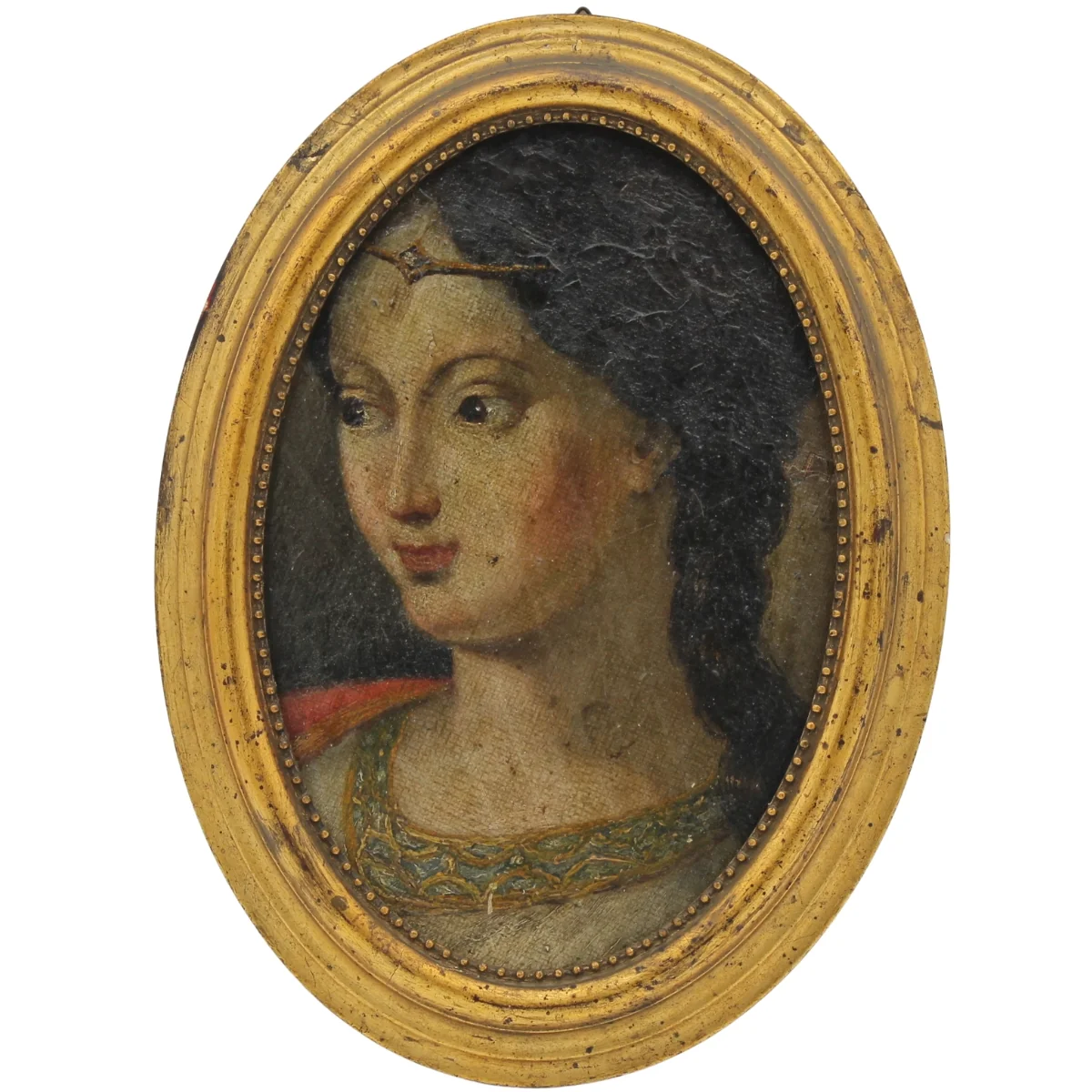 Scuola italiana del secolo XVIII "Figura di nobildonna"