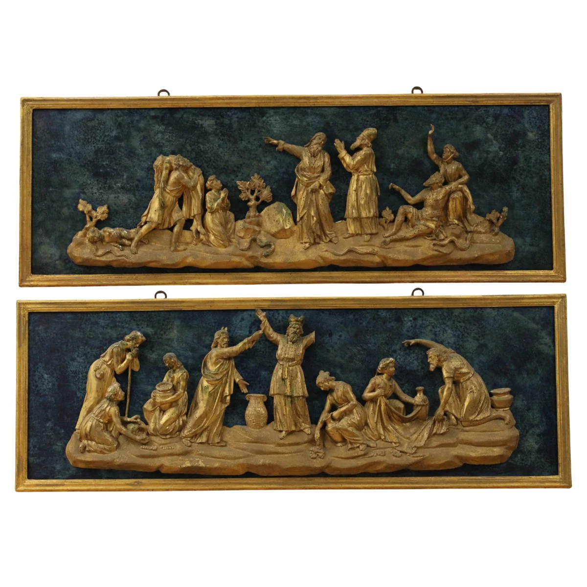 Scultore dell'Italia meridionale della fine del secolo XVIII "Scene bibliche"