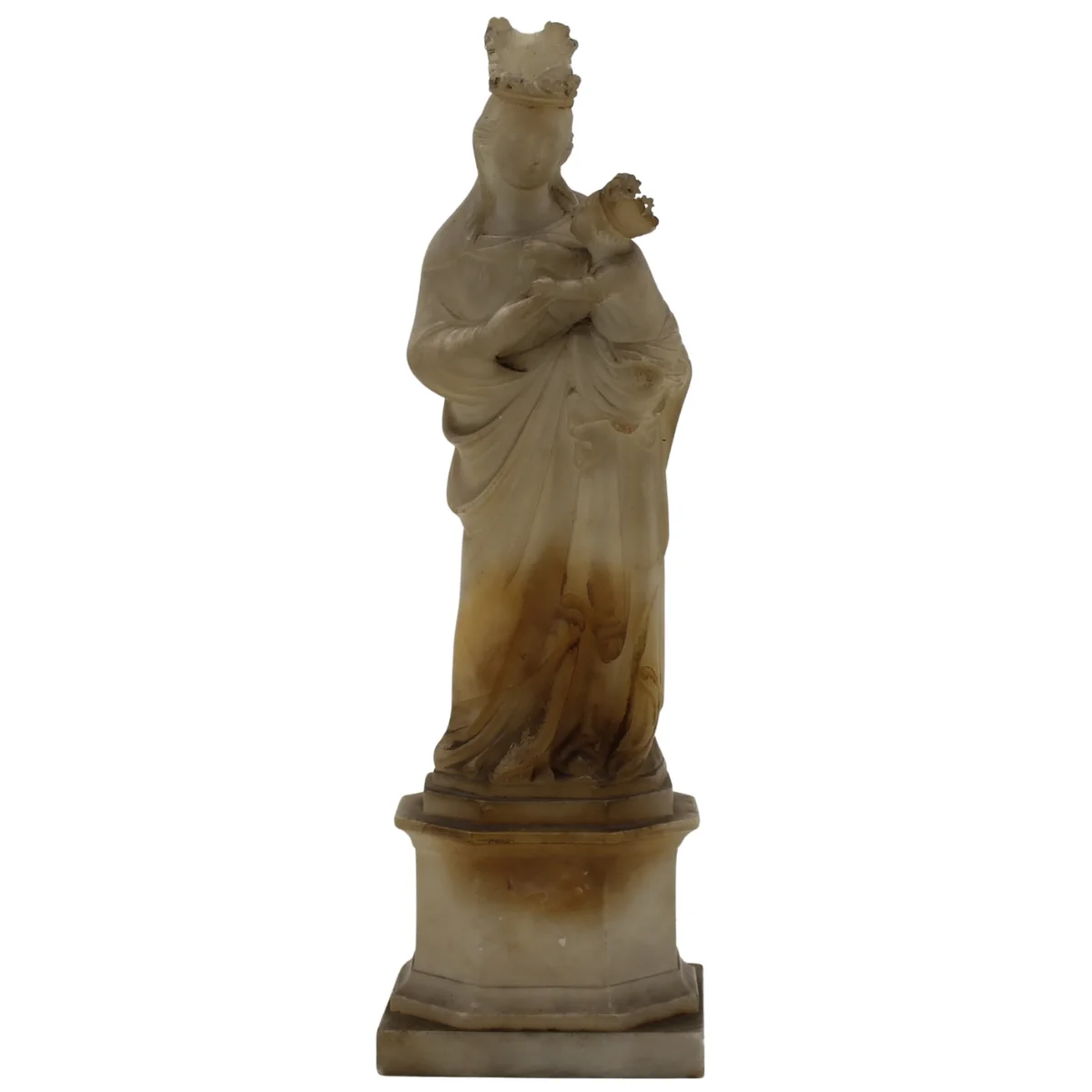Scultore trapanese del secolo XVIII "La Madonna con il Bambino"