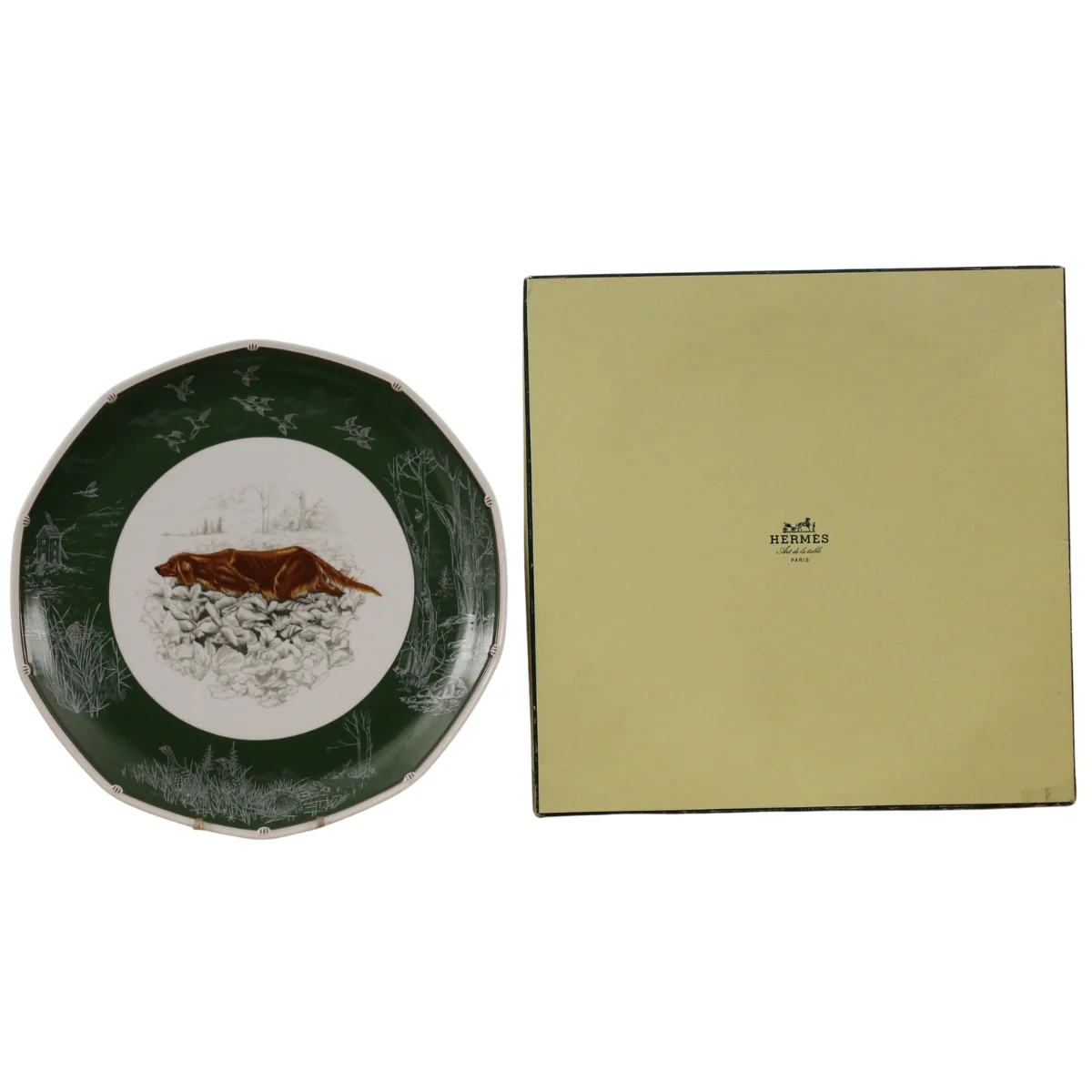 Grande piatto ottagonale Hermès